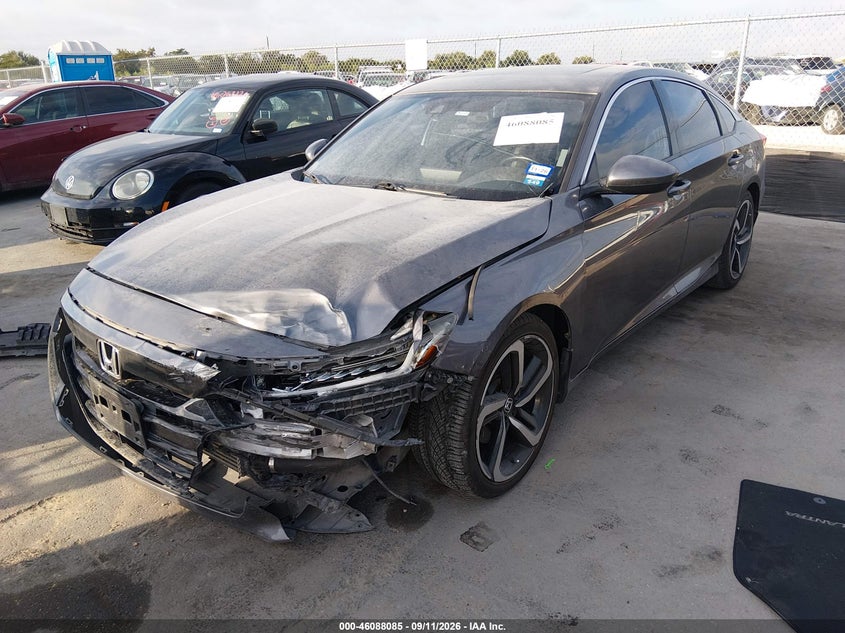 Vin: 1hgcv2f37la006101, lot: 46587692, honda accord sport 2.0t 20202