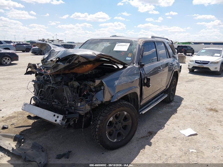 2017 Toyota 4Runner, Обычный износ, IAAI, VIN JTEBU5JR7H5431341 — фото 2