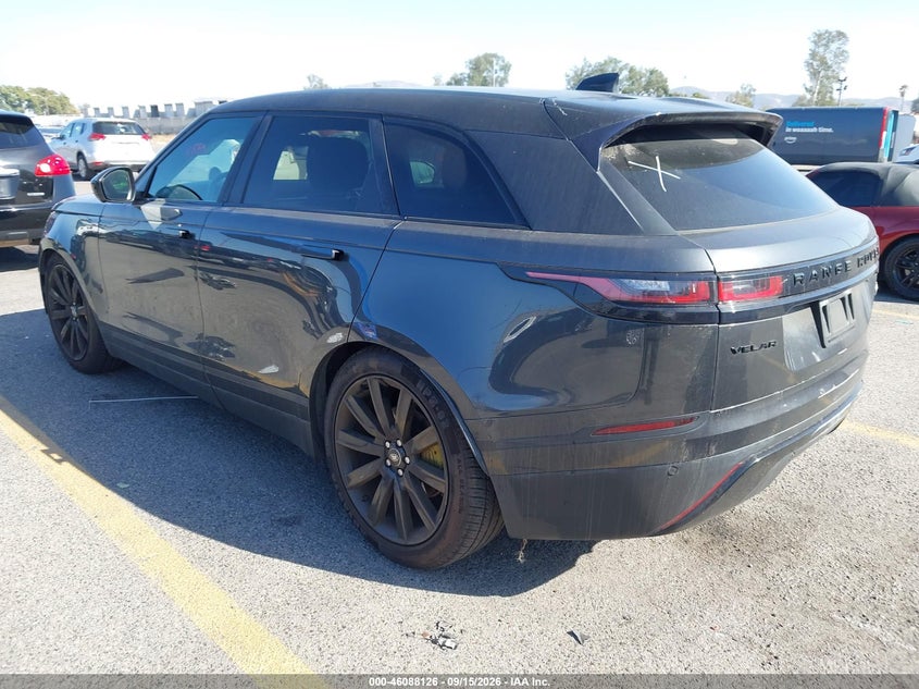 Vin: salyb2rv1ja763463, lot: 46587733, land rover range rover velar p380 s 20183