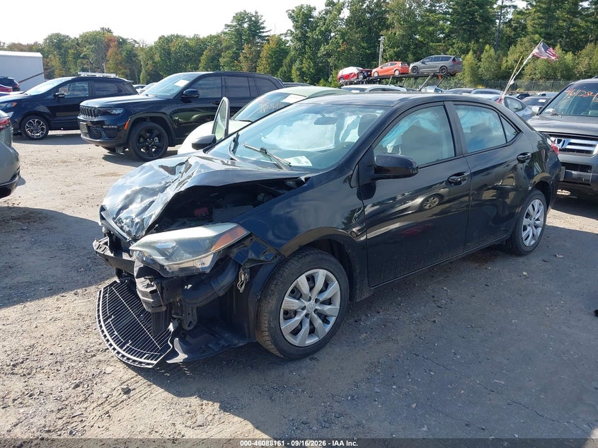 Vin: 2t1burhexfc371425, lot: 46587768, toyota corolla le 20152