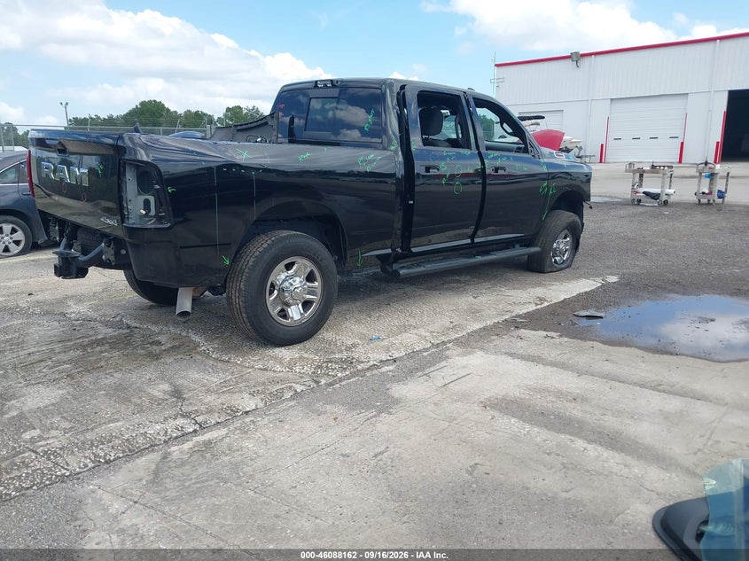 Vin: 3c6ur5cj8sg560170, lot: 46587769, ram 2500 tradesman  4x4 6'4 box 20254