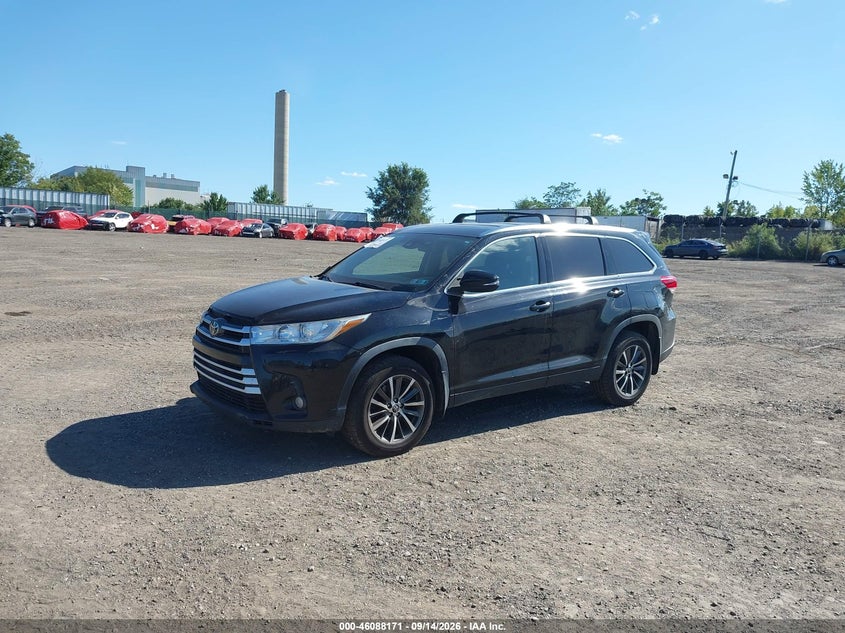 Vin: 5tdjzrfh2ks617881, lot: 46587778, toyota highlander xle 20192
