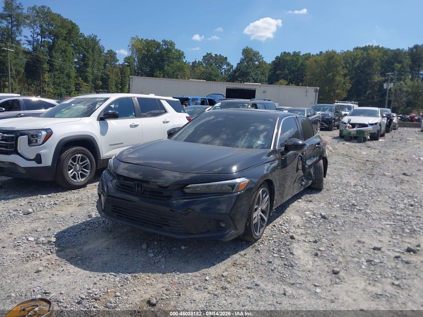 2023 Honda Civic, Left Side, IAAI, VIN 2HGFE1F93PH300887 — photo 2