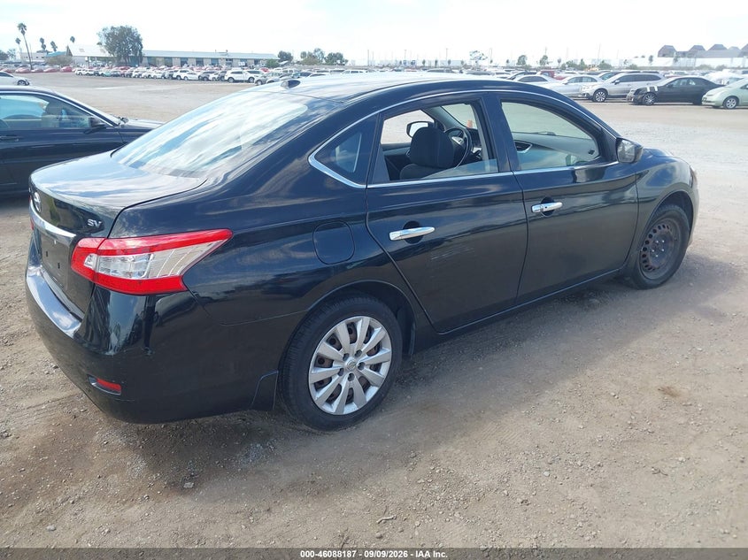 Vin: 3n1ab7ap6fl686045, lot: 46587794, nissan sentra sv 20154