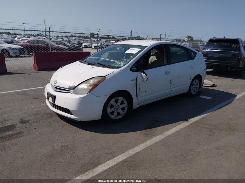 2008 Toyota Prius, Front End, IAAI, VIN JTDKB20U483459284 — photo 2