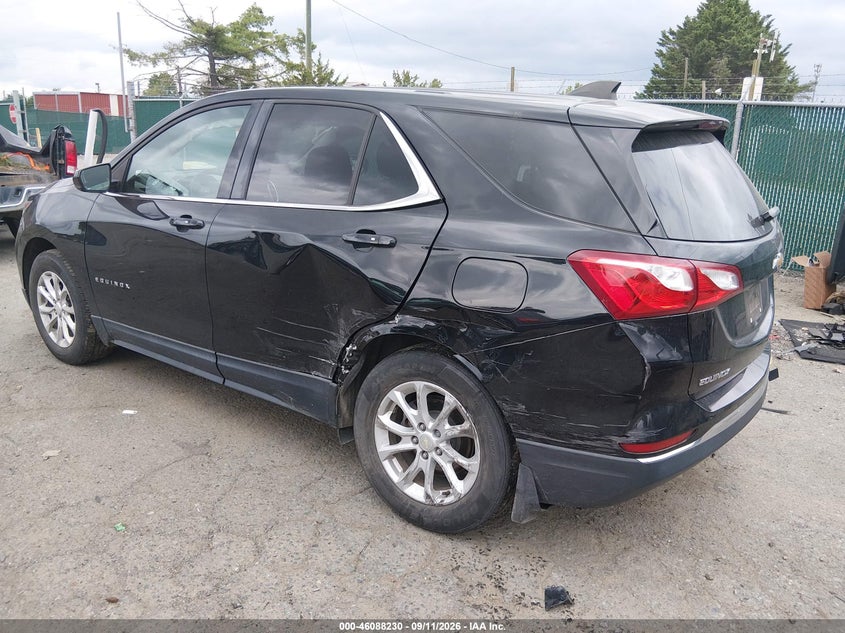Vin: 3gnaxjev8jl257705, lot: 46587837, chevrolet equinox lt 20183