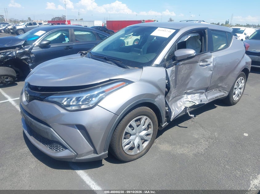 Vin: jtnkhmbxxl1083305, lot: 46587845, toyota c-hr le 20202
