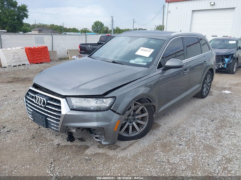 Vin: wa1laaf77hd052325, lot: 46587858, audi q7 3.0t premium 20172