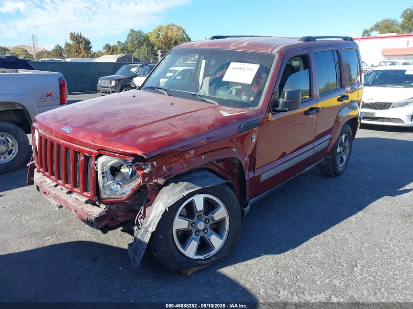 2008 JEEP LIBERTY auction photo 2
