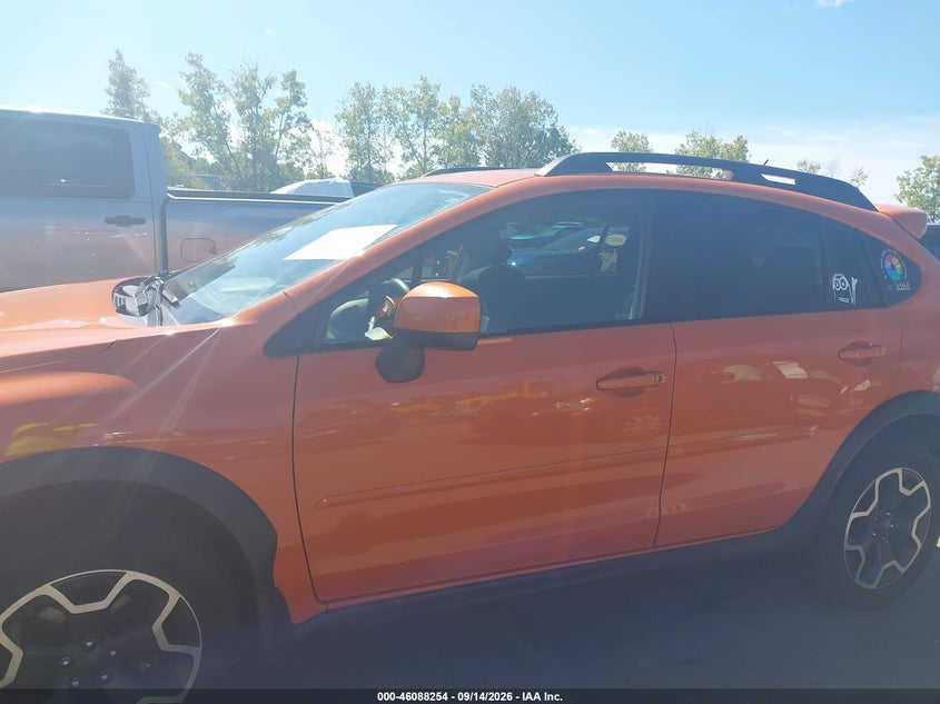 SUBARU XV CROSSTREK 2014 VIN JF2GPAVC8EH344365