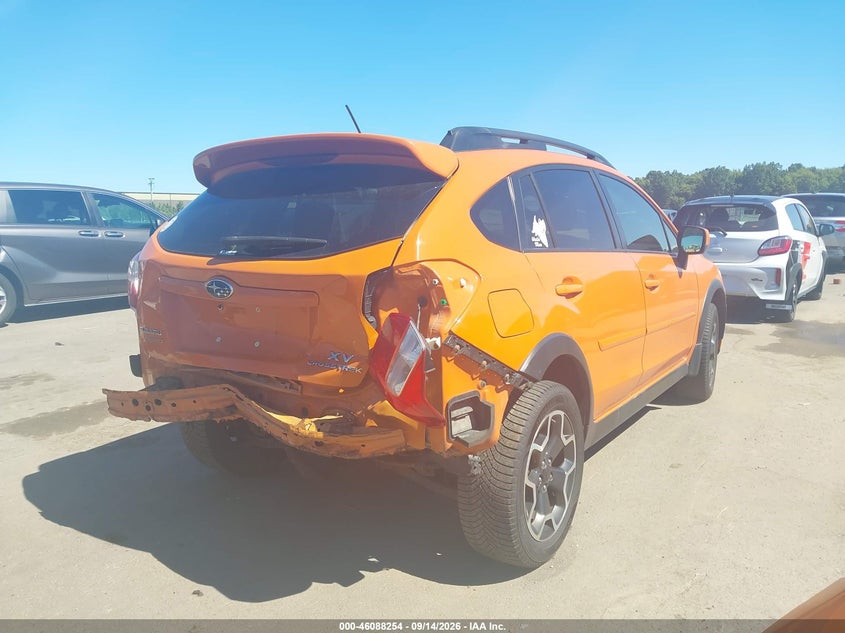 Vin: jf2gpavc8eh344365, lot: 46587861, subaru xv crosstrek 2.0i premium 20144