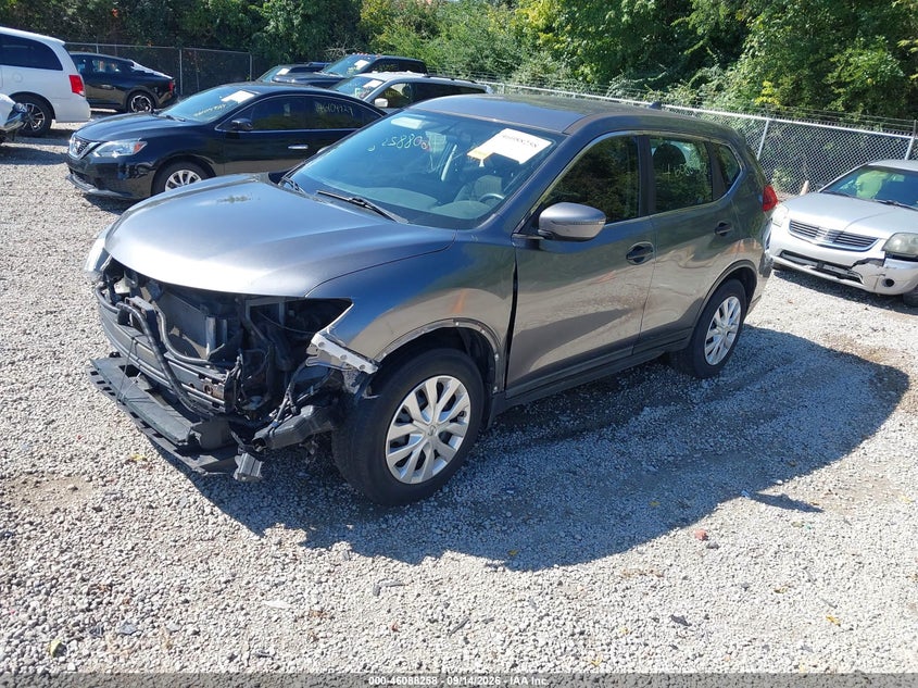 Vin: 5n1at2mt0hc773035, lot: 46587865, nissan rogue s/sl/sv 20172