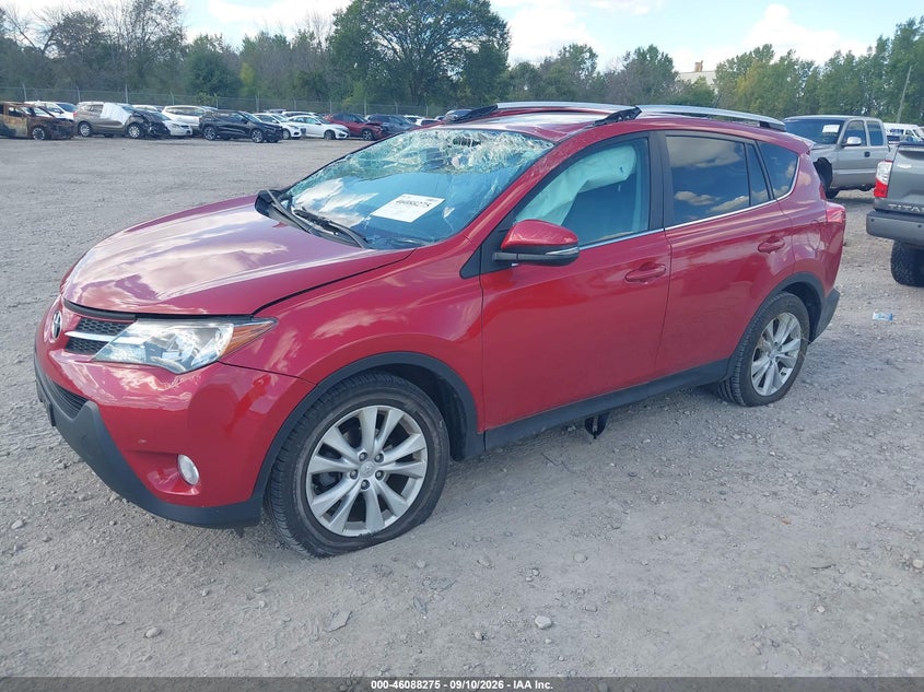 2015 Toyota RAV 4, Правый бок, IAAI, VIN 2T3DFREV8FW406167 — фото 2