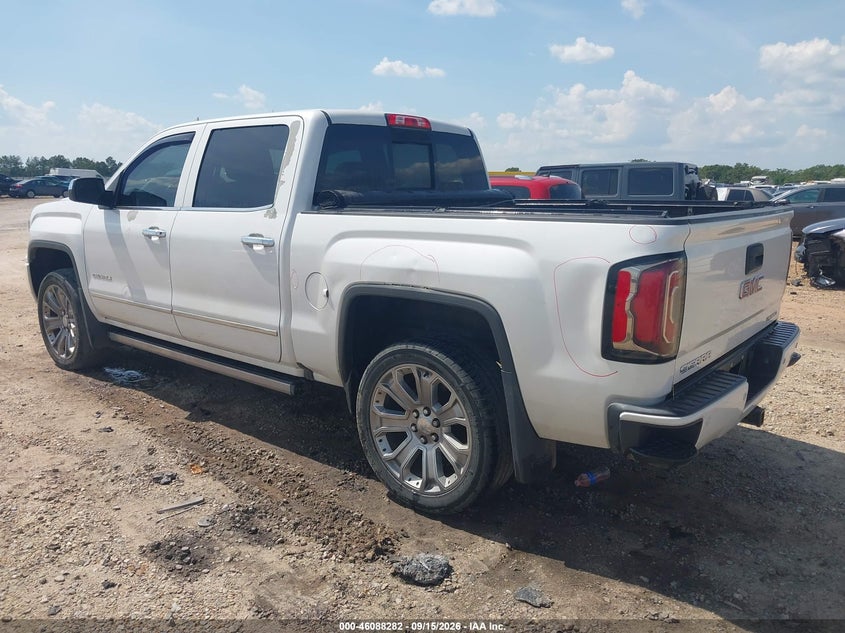 Vin: 3gtu2pec4gg303991, lot: 46587889, gmc sierra 1500 denali 20163