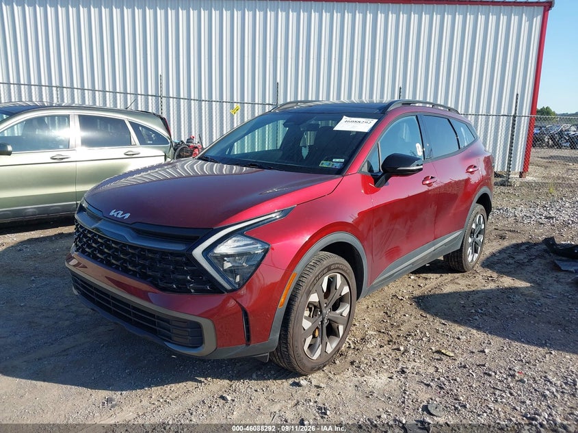 Vin: 5xyk6caf5pg067354, lot: 46587899, kia sportage x-line 20232