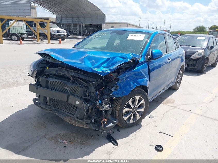 Vin: 3kpa24ad7pe624466, lot: 46587921, kia rio s 20232