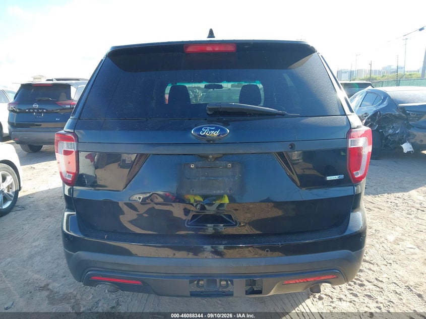 FORD UTILITY POLICE INTERCEPTOR 2016 VIN 1FM5K8AR6GGB36089