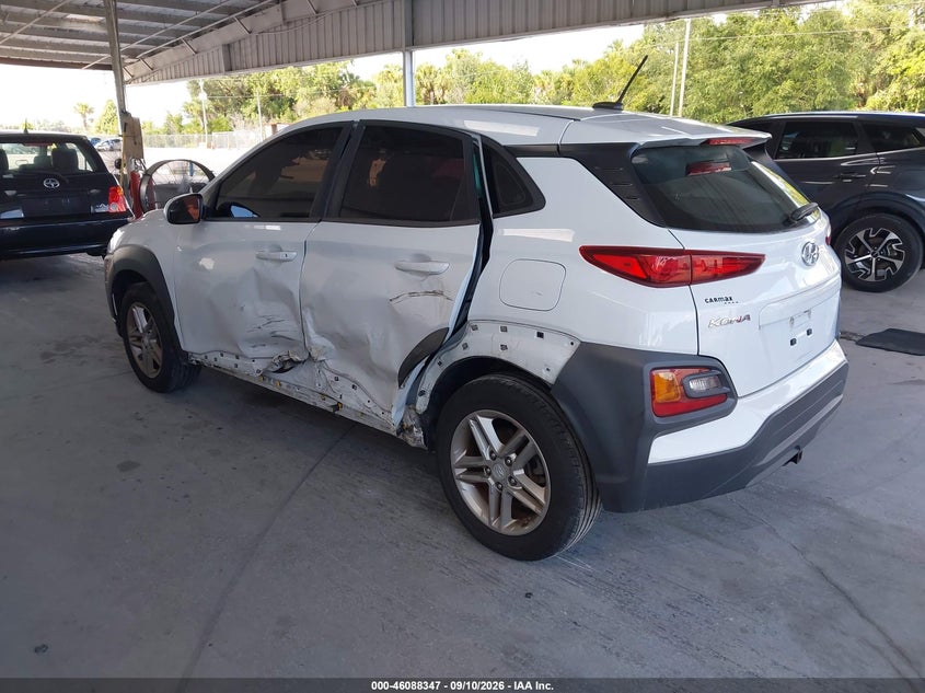 Vin: km8k12aa0ju066353, lot: 46587954, hyundai kona se 20183