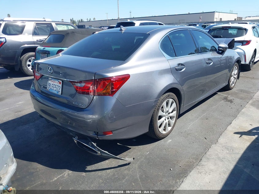 Vin: jthbe1bl4e5032840, lot: 46587963, lexus gs 350 20144