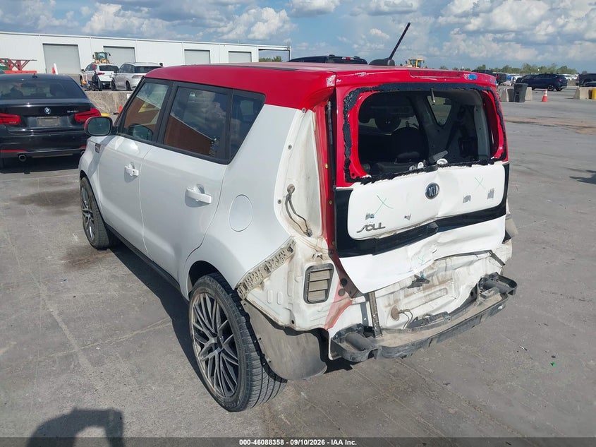 Vin: kndjp3a51j7539411, lot: 46587965, kia soul + 20183