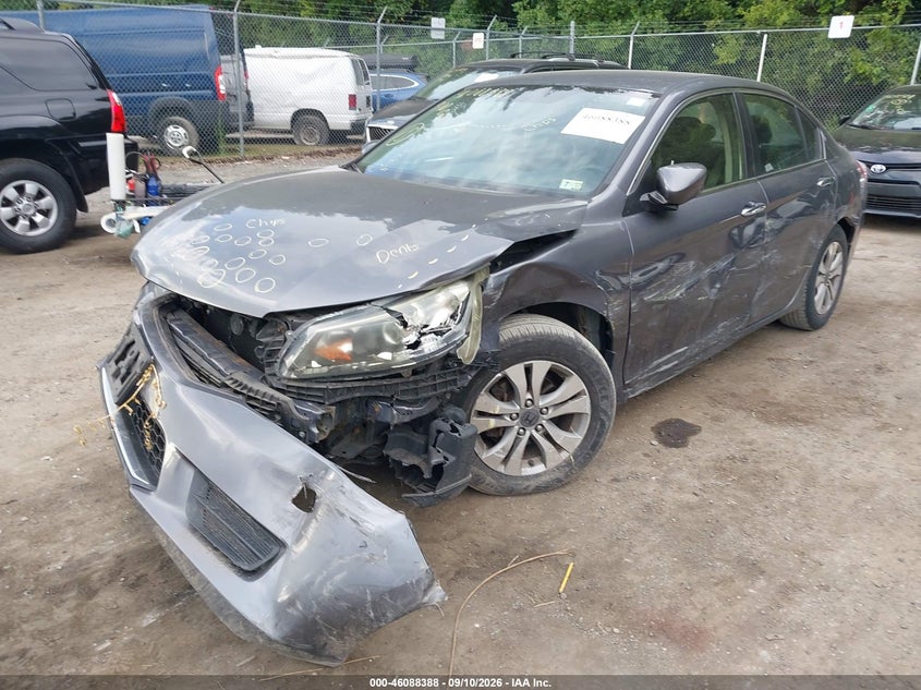 Vin: 1hgcr2f36da234533, lot: 46587995, honda accord lx 20132
