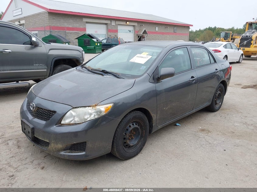Vin: 2t1bu4ee9ac273776, lot: 46588044, toyota corolla le 20102