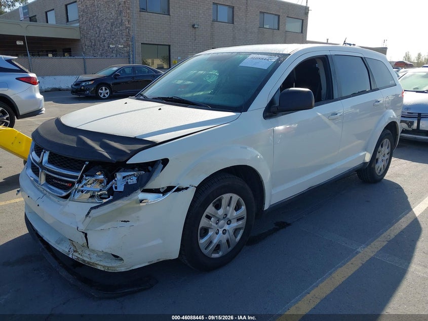 Vin: 3c4pdcab3et226984, lot: 46588052, dodge journey american value pkg 20142