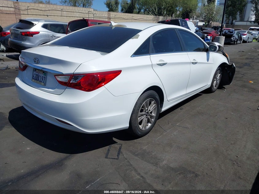 Vin: 5npeb4ac5dh710018, lot: 46588054, hyundai sonata gls 20132