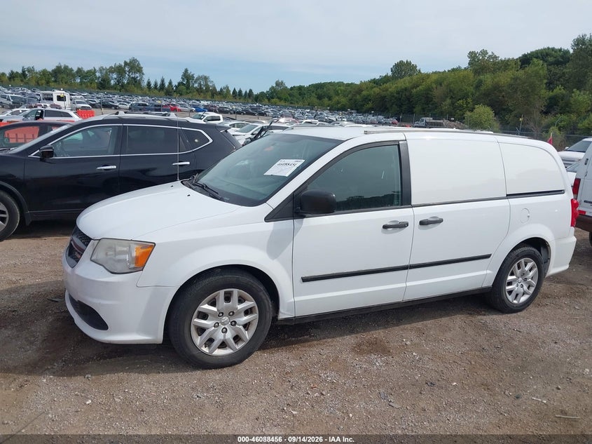 Vin: 2c4jrgagxer389984, lot: 46588063, ram cargo tradesman 20142