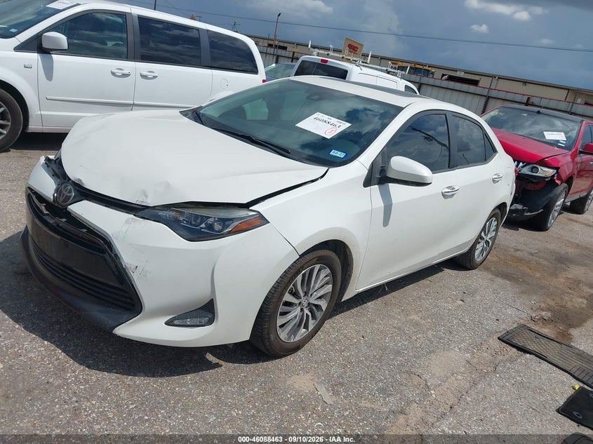 Vin: 5yfburhe4kp881327, lot: 46588071, toyota corolla xle 20192