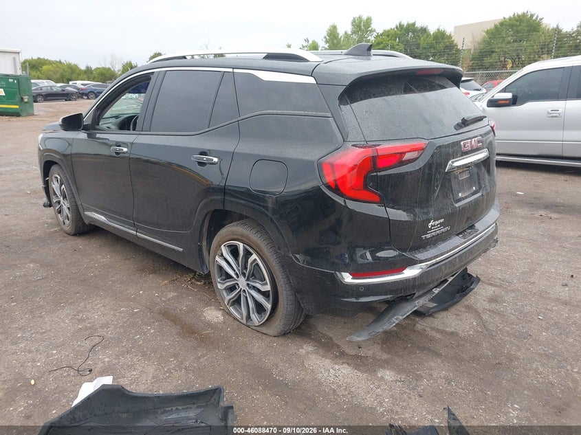 Vin: 3gkalsev2ml396781, lot: 46588077, gmc terrain fwd denali 20213