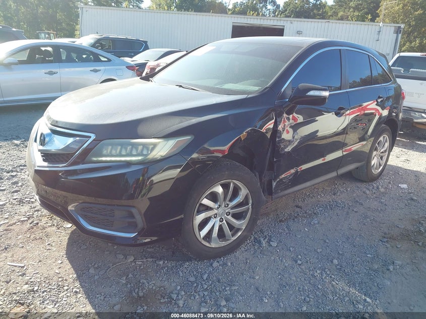 2016 Acura RDX, Левый бок, IAAI, VIN 5J8TB3H37GL006184 — фото 2