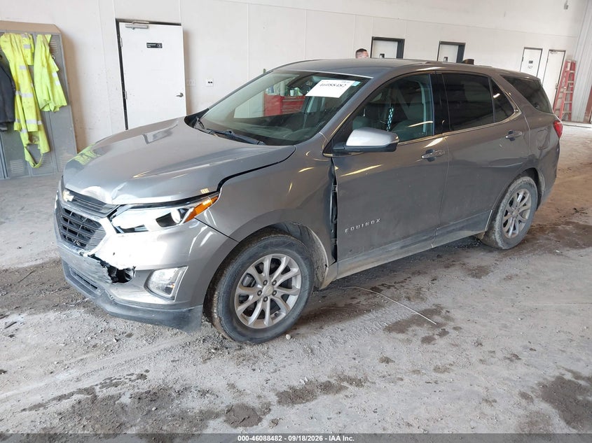 Vin: 3gnaxjevxjs597623, lot: 46588089, chevrolet equinox lt 20182