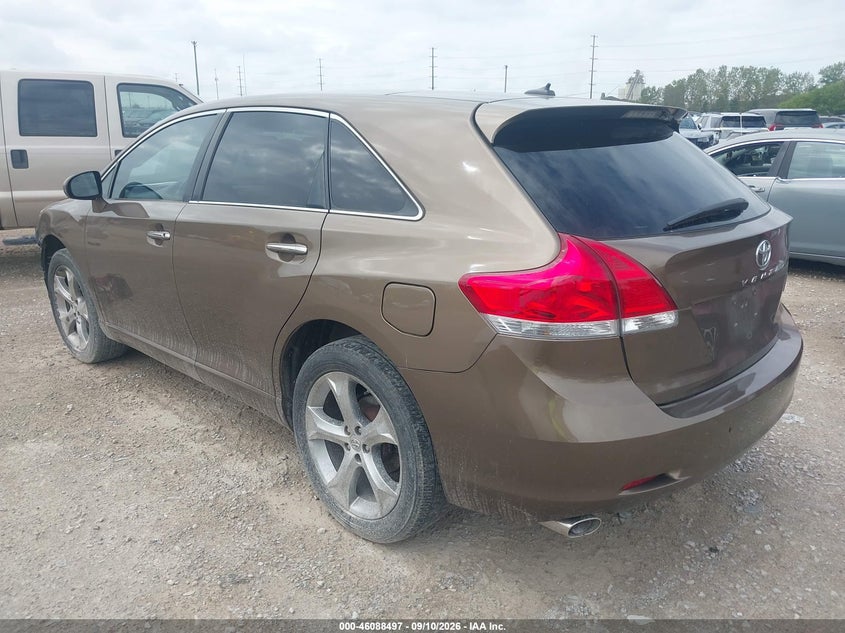 Vin: 4t3zk3bb6bu038090, lot: 46588103, toyota venza base v6 20113