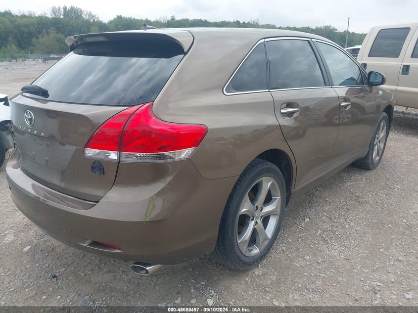 Vin: 4t3zk3bb6bu038090, lot: 46588103, toyota venza base v6 20114