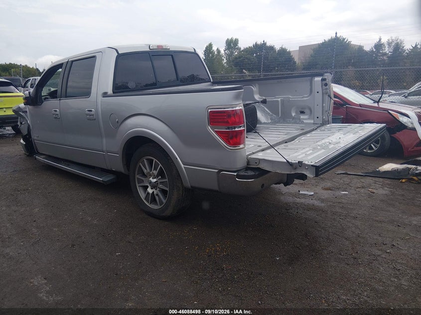 Vin: 1ftfw1ct2ekg46138, lot: 46588105, ford f-150 lariat 20143