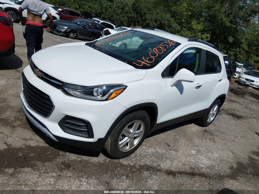 2019 Chevrolet Trax, Правый бок, IAAI, VIN KL7CJLSB0KB909435 — фото 2