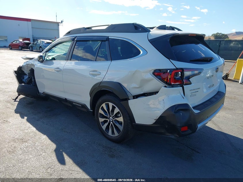 Vin: 4s4btanc9r3217773, lot: 46588151, subaru outback limited 20243