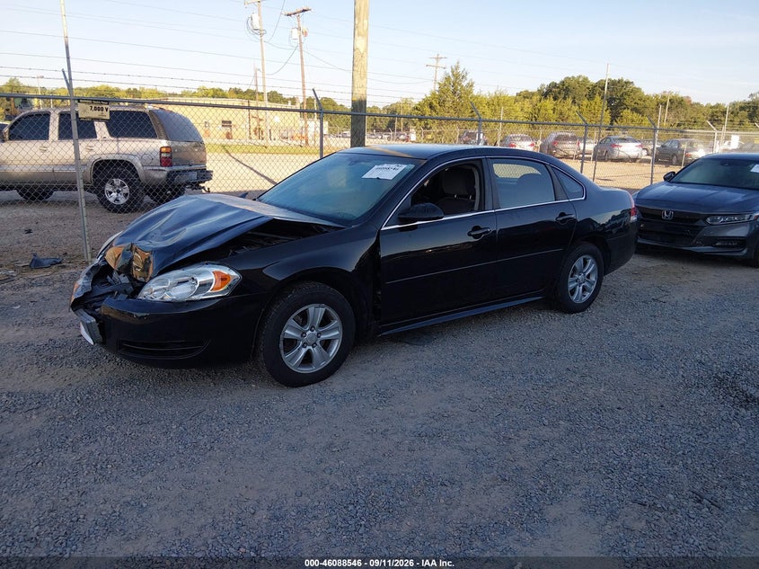 Vin: 2g1wa5e31f1136733, lot: 46588153, chevrolet impala limited ls 20152