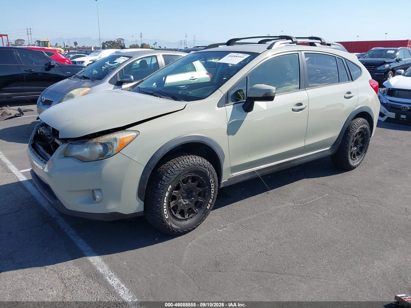 Vin: jf2gpamc5f8298237, lot: 46588162, subaru xv crosstrek 2.0i limited 20152