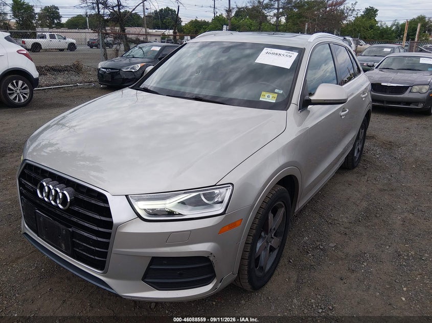 2016 AUDI Q3 SPORT UTILITY VEHICLE 2.0L I-4 DI, DOHC, VVT, TURBO, PREMIUM , 200HP