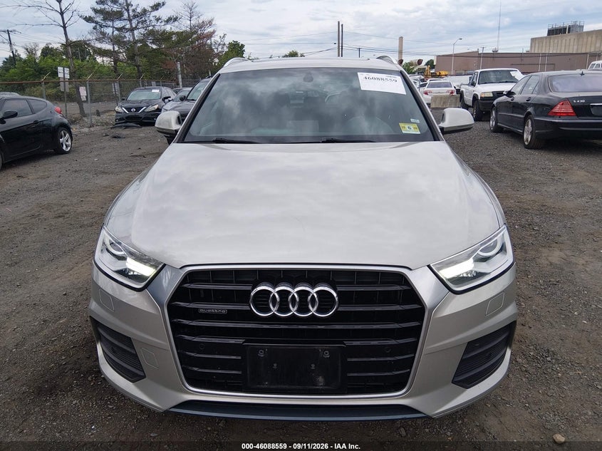 2016 AUDI Q3 SPORT UTILITY VEHICLE 2.0L I-4 DI, DOHC, VVT, TURBO, PREMIUM , 200HP