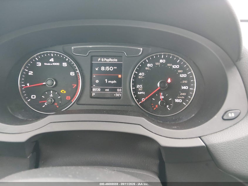 2016 AUDI Q3 SPORT UTILITY VEHICLE 2.0L I-4 DI, DOHC, VVT, TURBO, PREMIUM , 200HP