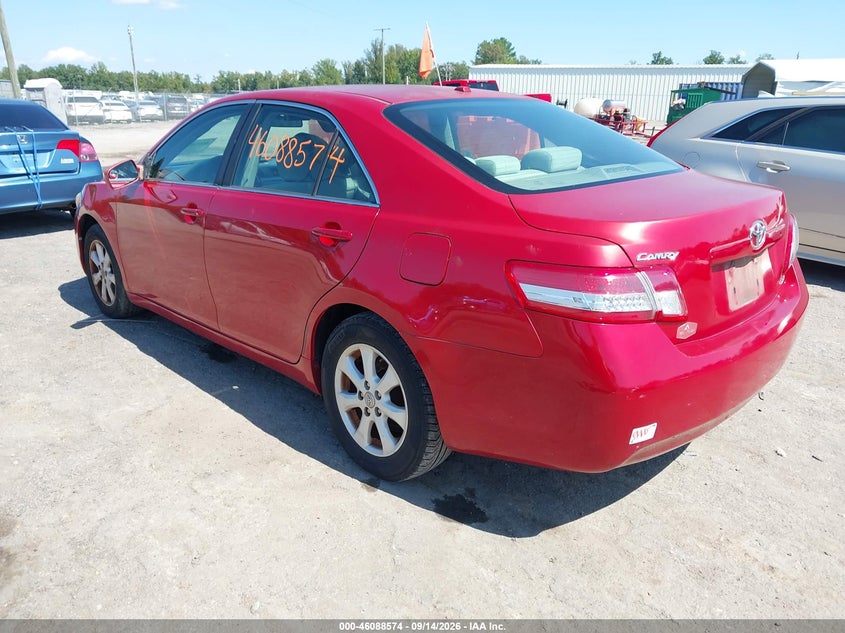 Vin: 4t1bf3ek1bu182656, lot: 46588181, toyota camry le 20113