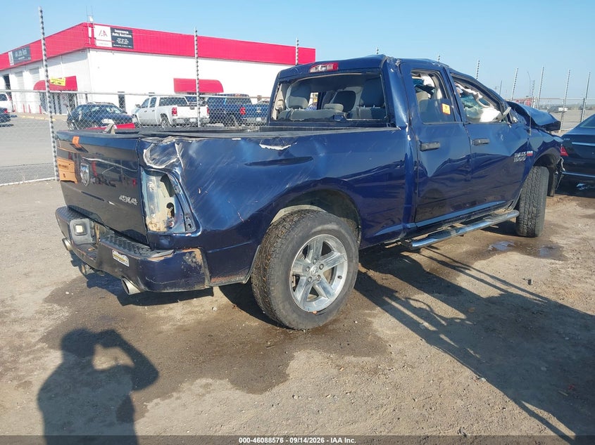 Vin: 1c6rr7ft1es401471, lot: 46588183, ram 1500 express 20144