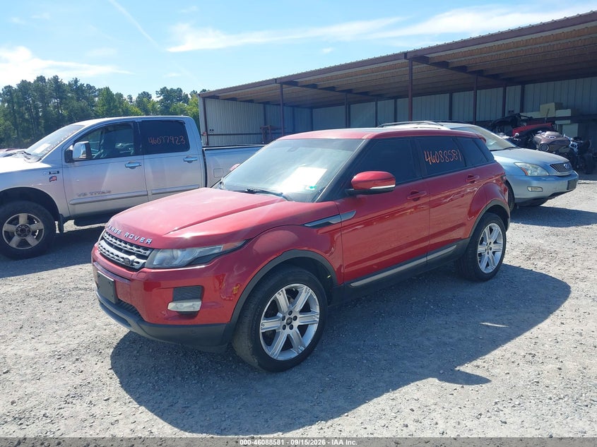 Vin: salvp2bgxdh799499, lot: 46588188, land rover range rover evoque pure 20132