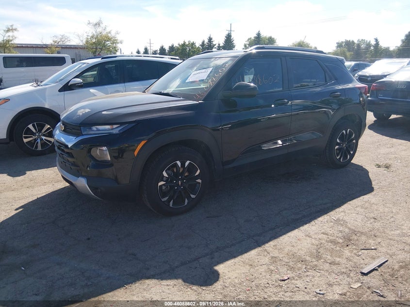 Vin: kl79mps23pb056559, lot: 46588209, chevrolet trailblazer fwd lt 20232