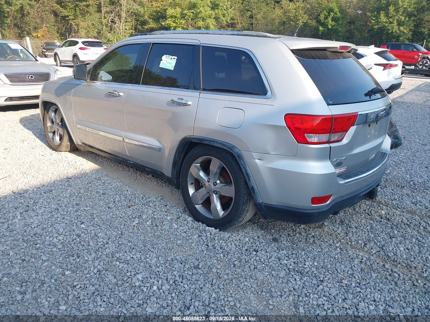 Vin: 1c4rjfct4cc203425, lot: 46588230, jeep grand cherokee overland 20123