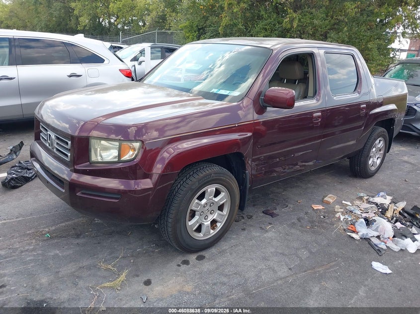 2008 HONDA RIDGELINE auction photo 2