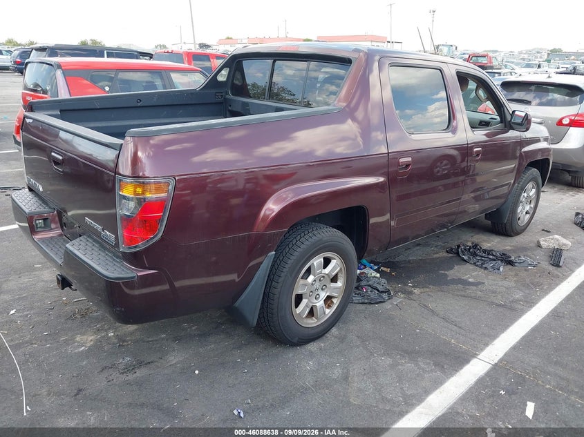 2008 HONDA RIDGELINE auction photo 4
